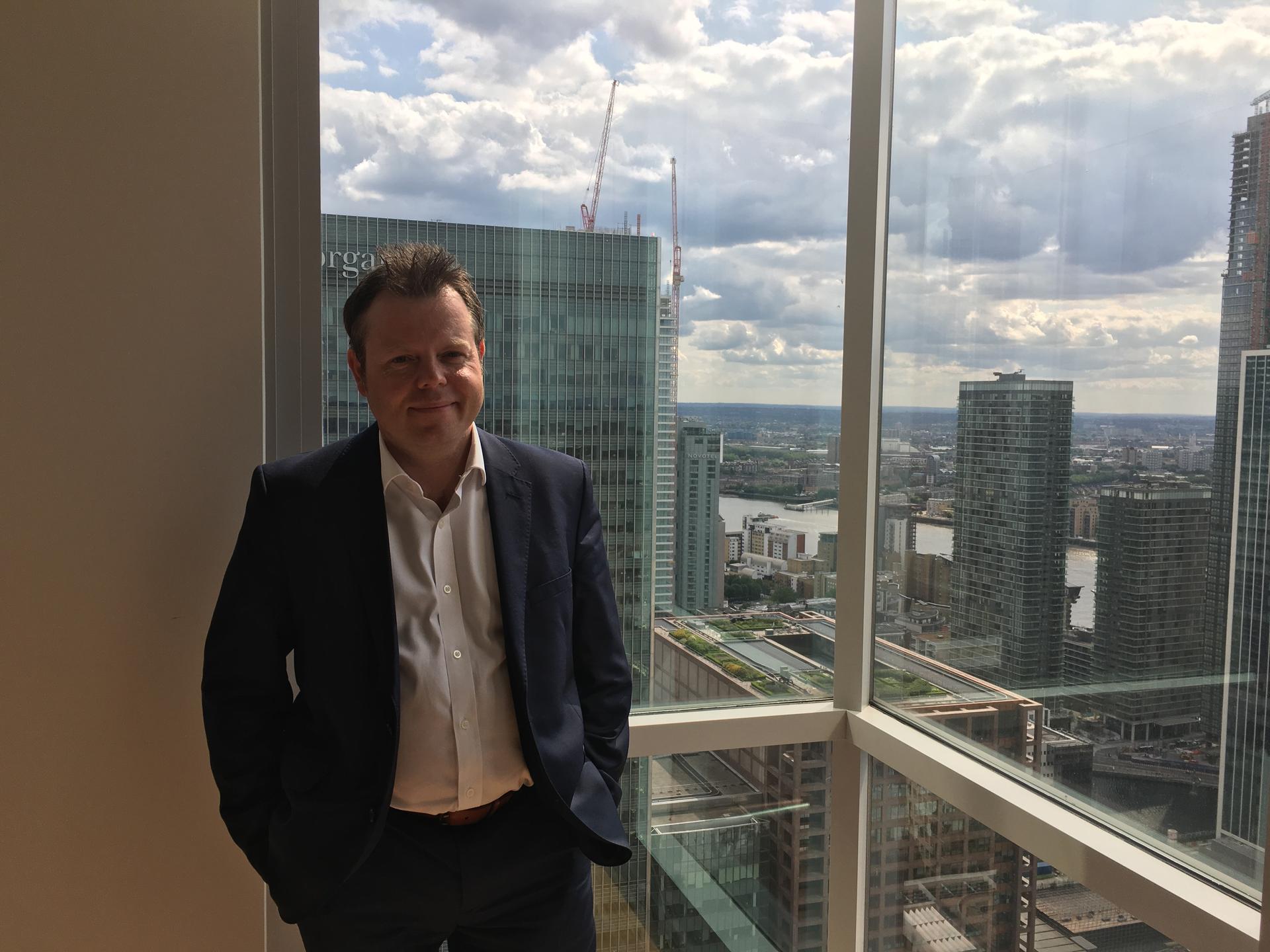Martin Gettings, the head of sustainability at Canary Wharf Group, is working to reduce plastic waste across this multi-billion dollar commercial estate, which was just labeled the first plastic-free commercial district in the UK.