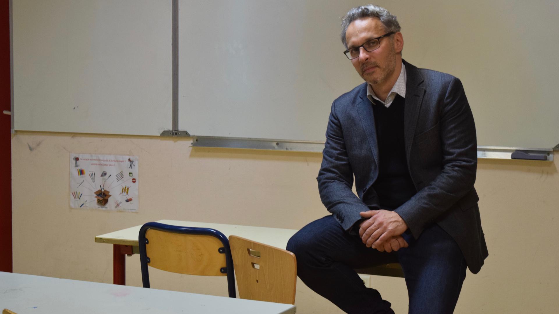 Iannis Roder, a historian and public school middle school teacher in the Paris suburb of Seine-Saint-Denis, calls the French Education Ministry's approach to Holocaust education 