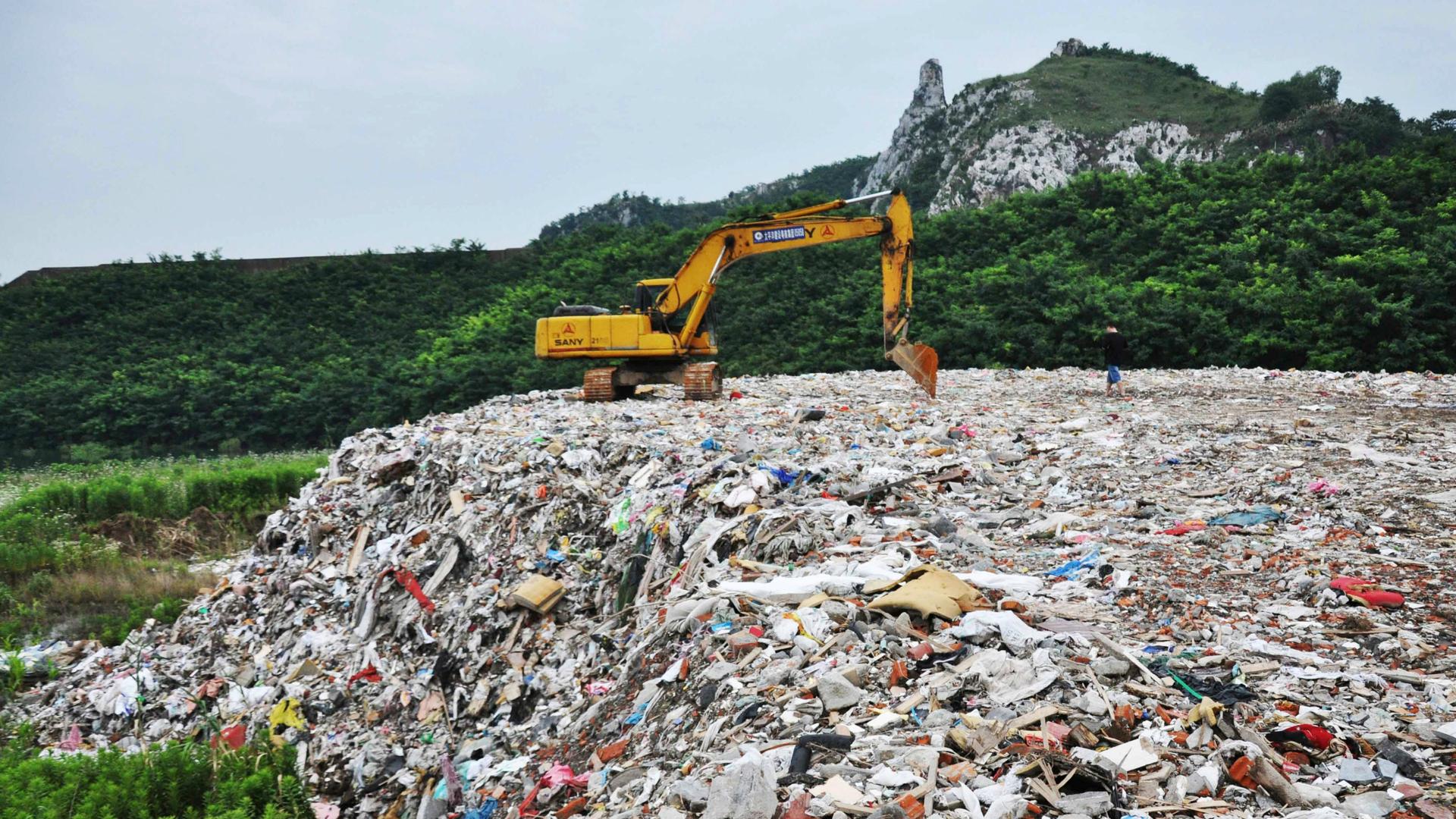 China landfill