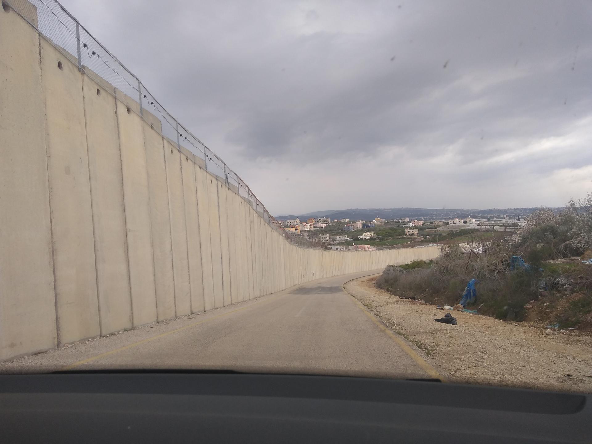 The separation wall, Baka al-Gharbiyeh