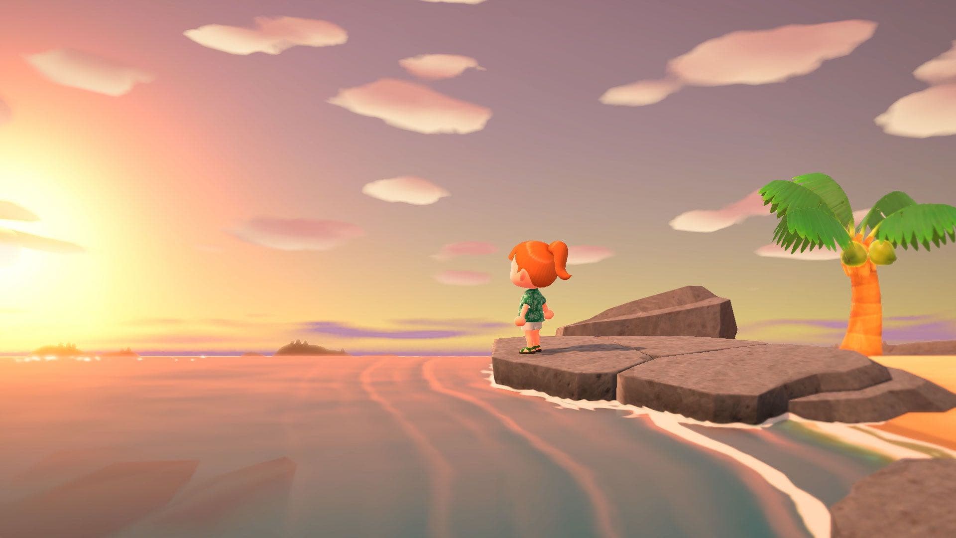 A scene from Animal Crossing: New Horizons.