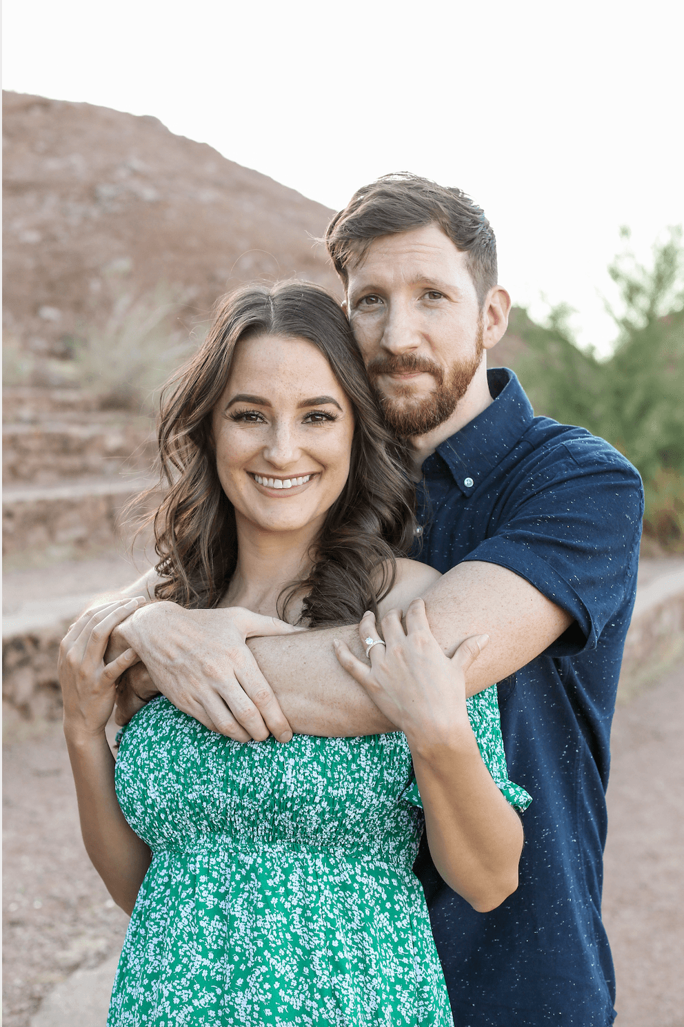 Katie Bock and Scott Davis of Arizona postponed their wedding until later this year as a result of the COVID-19 pandemic. 