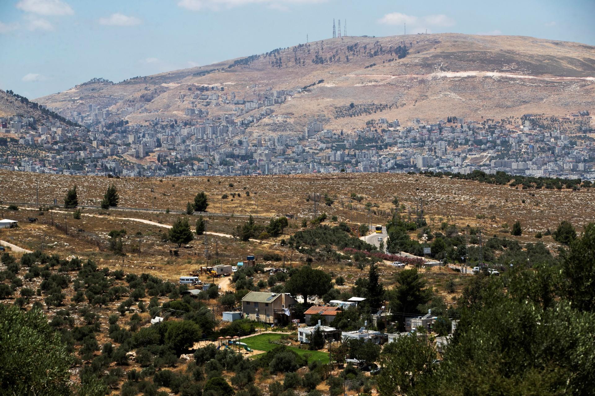 A photo of the West Bank.