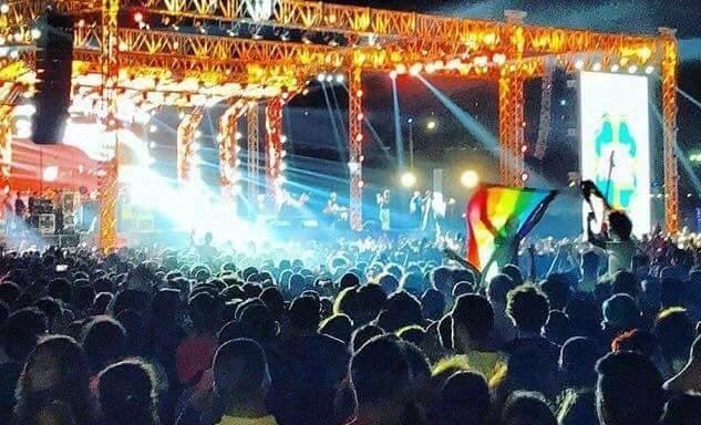 People at a concert