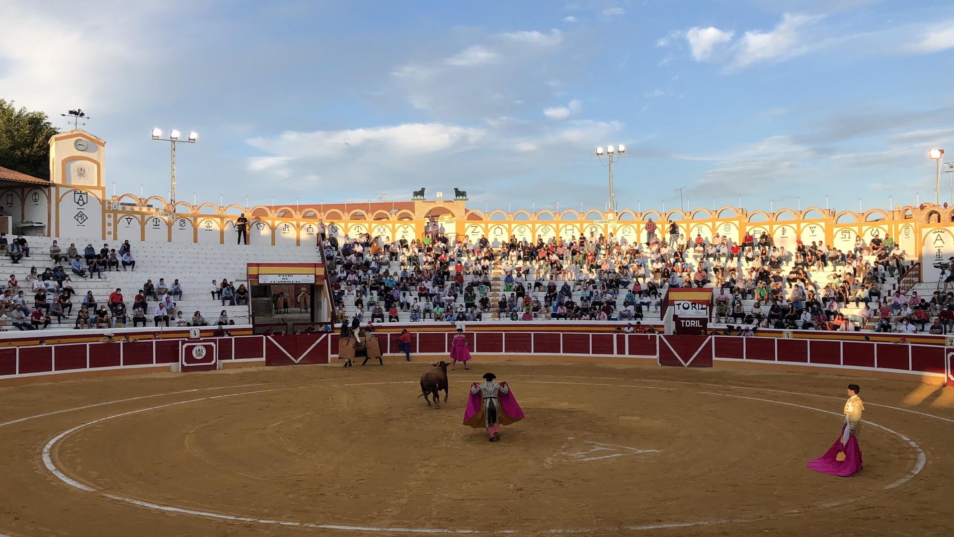 The first stage of the bullfight.