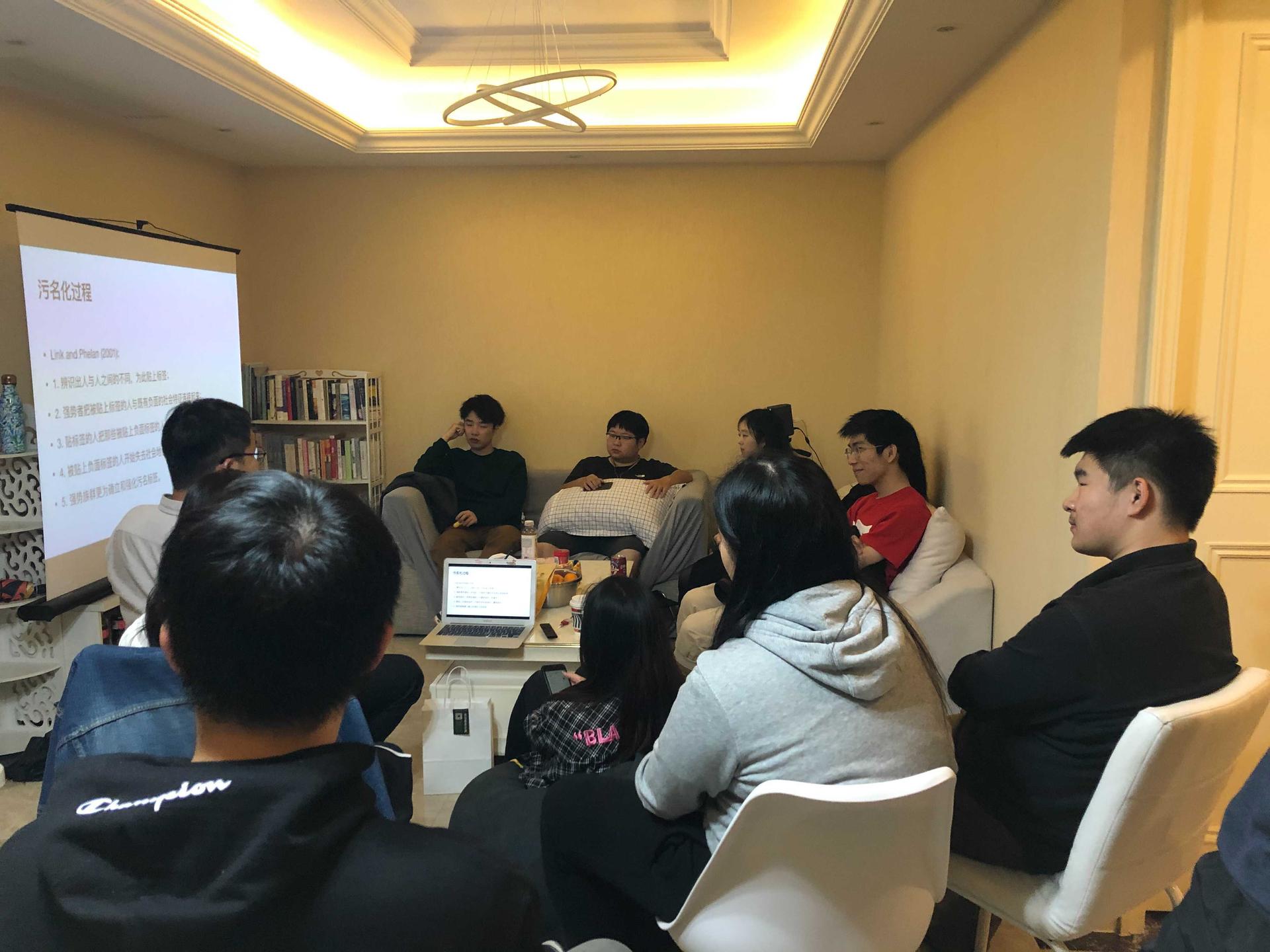 Students study together at 706 Life Lab, a co-living community in Hangzhou, China, that is attracting Chinese students who seek a community as they study remotely.