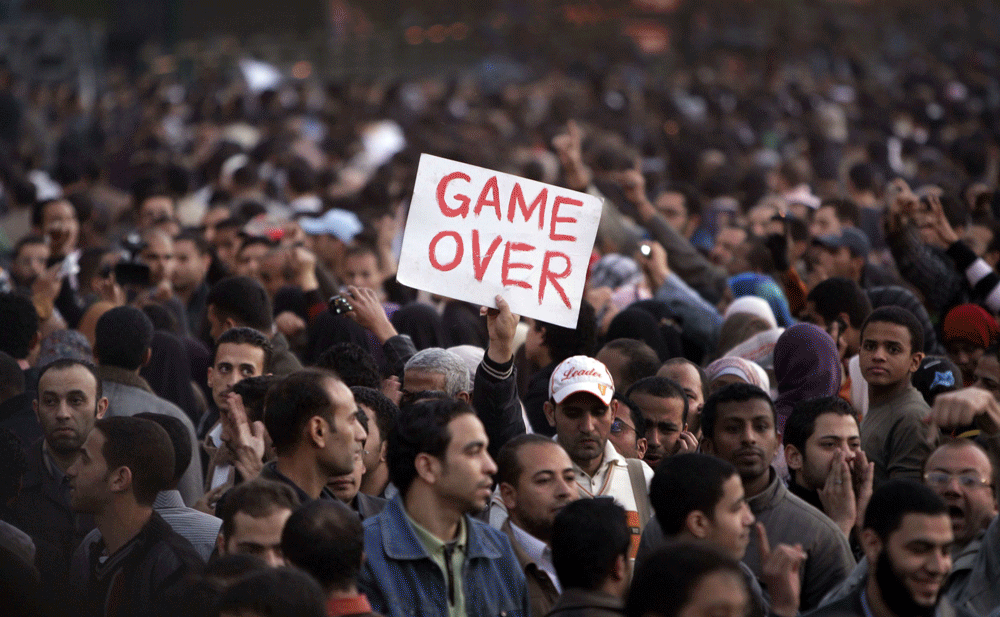 A compiliation of images from the Arab uprisings across North Africa and the Middle East