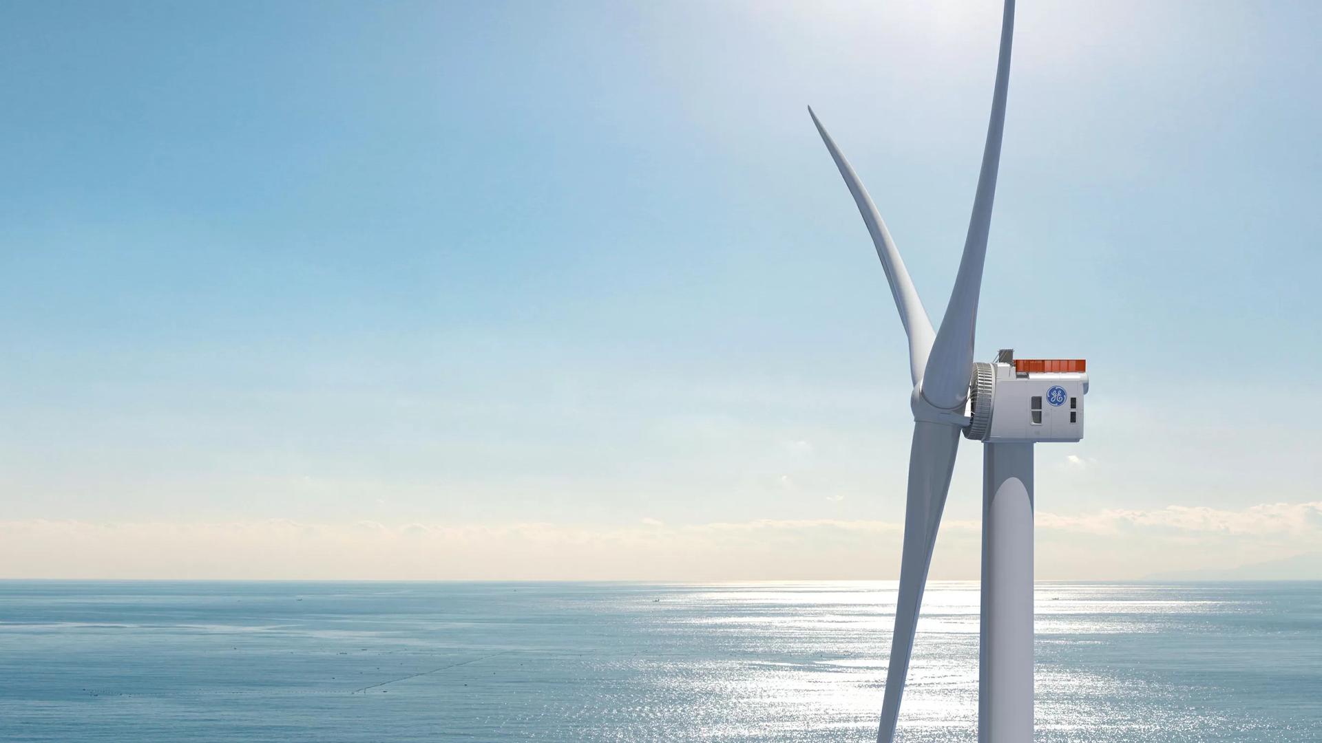 Haliade-X wind turbines — nearly the size of the Eiffel Tower — are a game changer for the global offshore wind industry. A single turbine can power over 10,000 homes at competitive rates. 