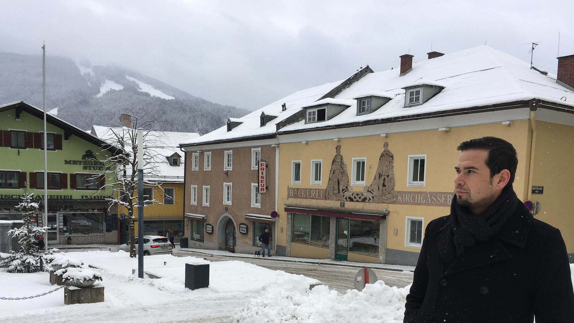 Christian Koblinger, head of tourism in Radstadt, Austria, says the winter ski season is a major economic driver in his community. 