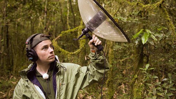 National Geographic Explorer and wildlife DJ Ben Mirin.
