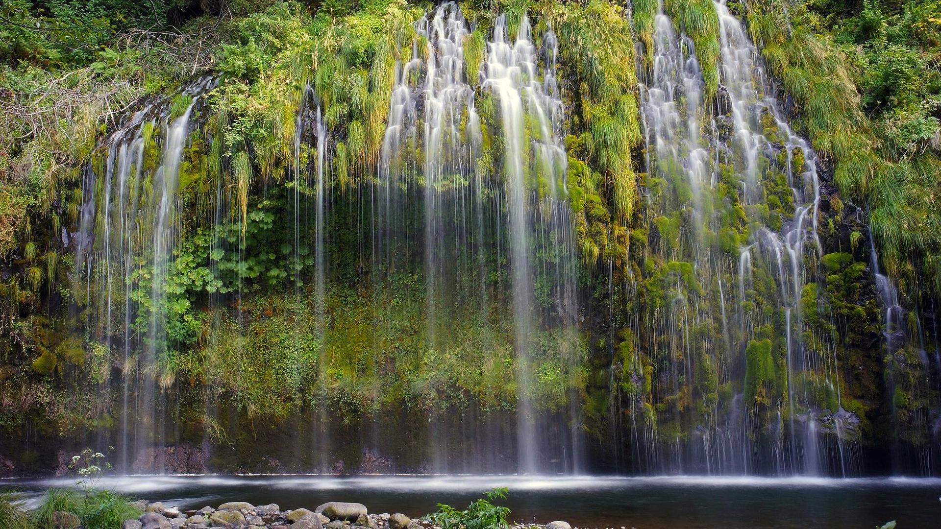 Mossbrae Falls in the Shasta Cascade area in Dunsmuir, California. In many spiritual traditions, like the Lakota in the US, water represents “the living relationship between you and I and all things."