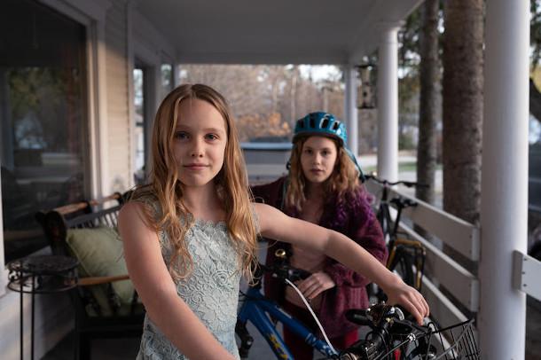 In 2019, the Morgan sisters biked to New York City from Andover with their mom to raise awareness about climate change.