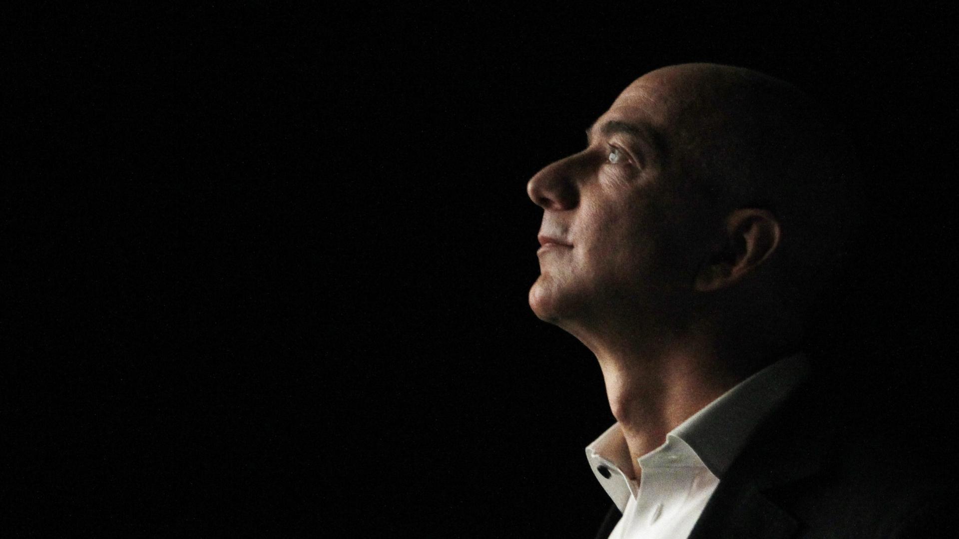 Jeff Bezos in profile