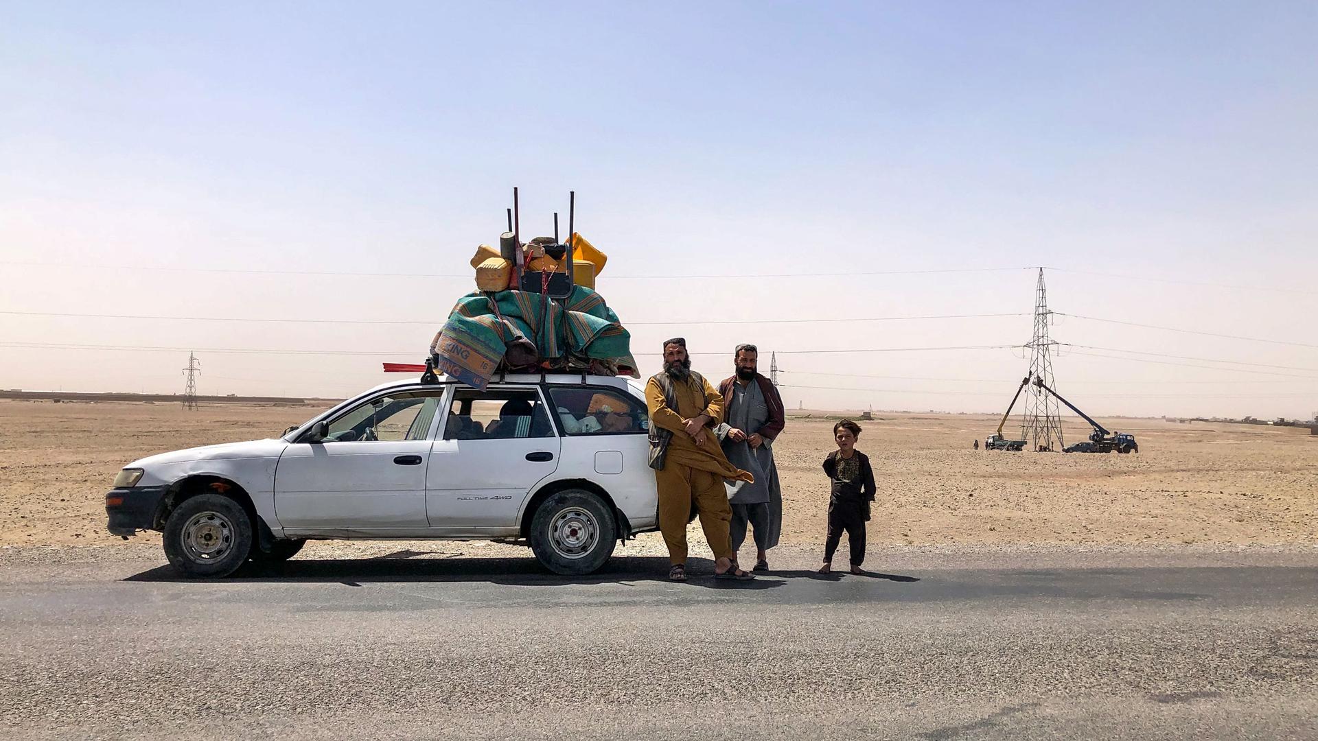 Thousands of families have been forced to leave their homes in Afghanistan over the past few months as fighting between the Taliban and Afghan security forces intensified.