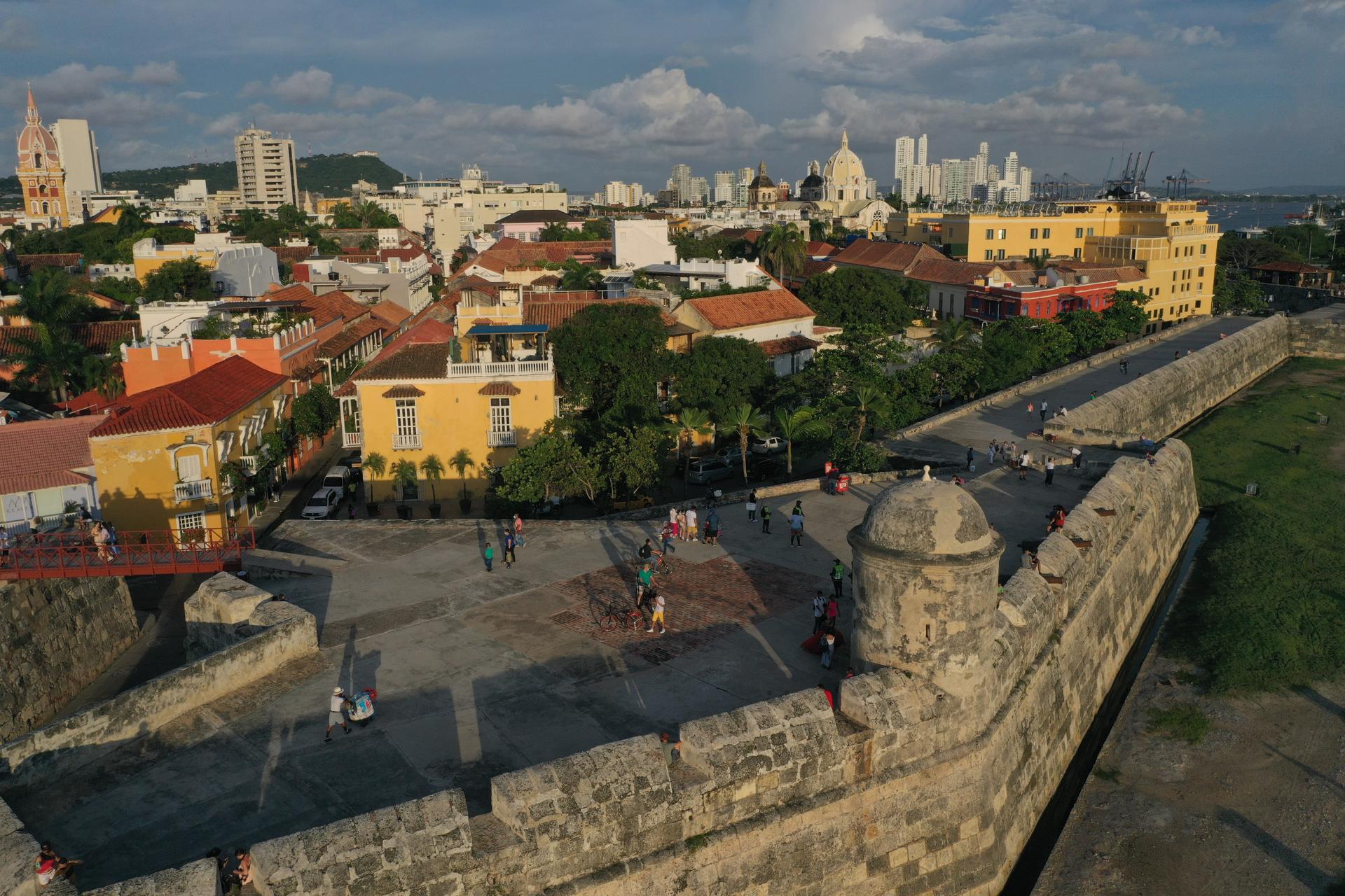 Cartagena's historical center is a UNESCO World Heritage site, and contains some of the best preserved examples of 18th century military architecture in the Caribbean