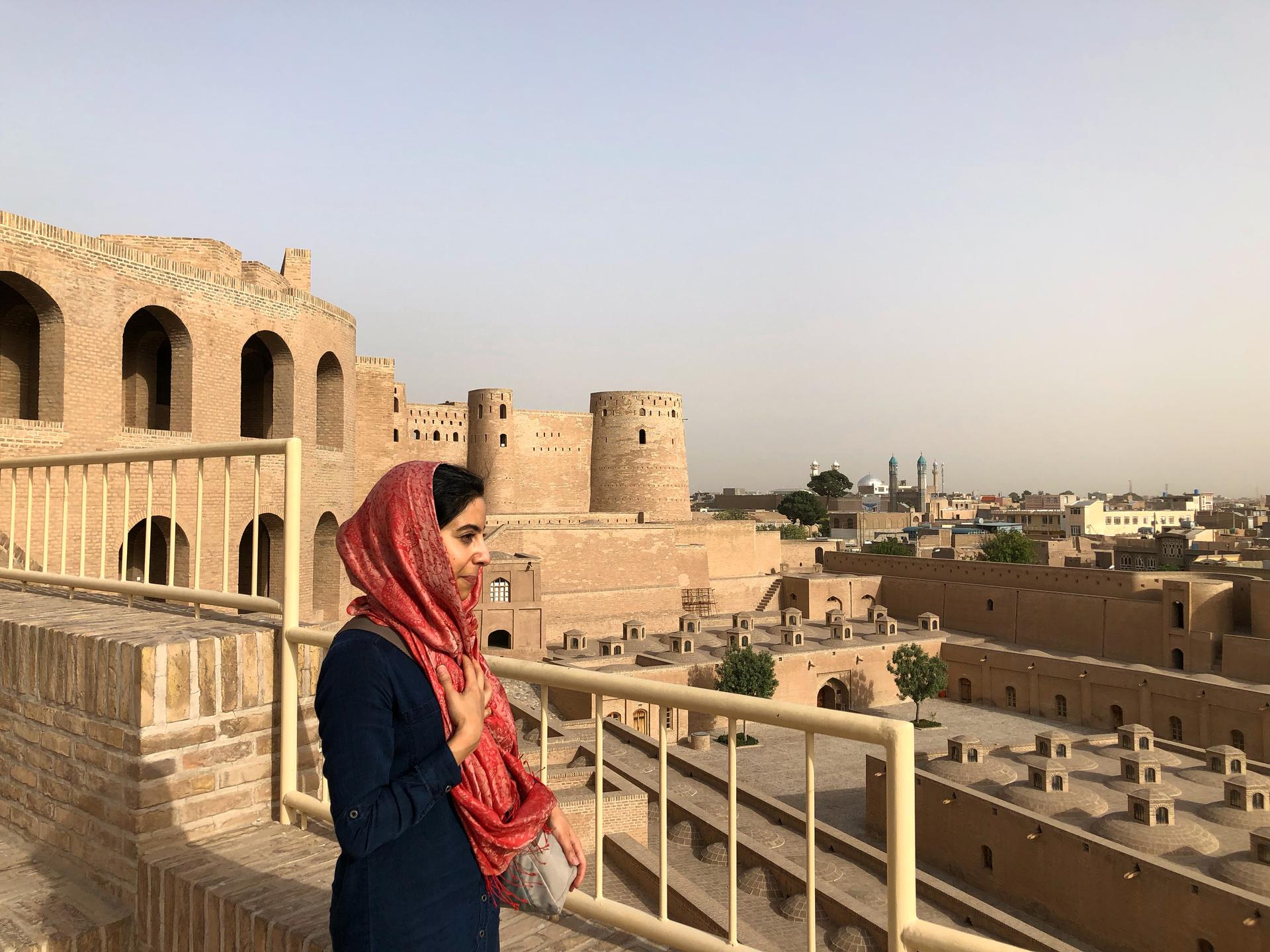 Shirin Jaafari reporting from Afghanistan