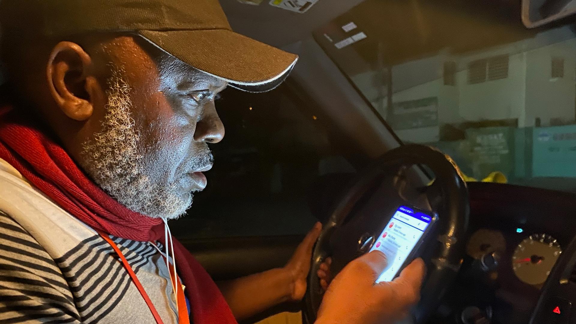 Mackenson Rémy, a popular reporter, is a fixture in Port-au-Prince, Haiti's capital. All sorts of people call him, from business executives to politicians, interested in hearing about the traffic situation as the city wakes up.