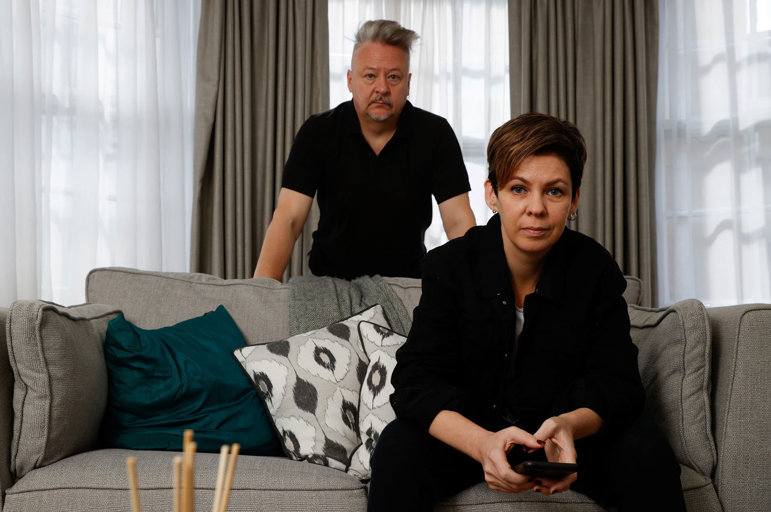 Nicolai Khalezin and Natalia Kaliada, founders of Belarus Free Theater.