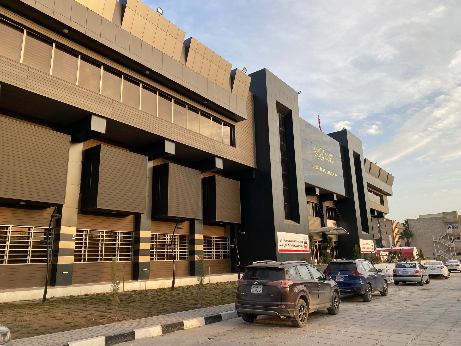 Mosul University’s restored Central Library reopened on Feb. 19, 2022. 