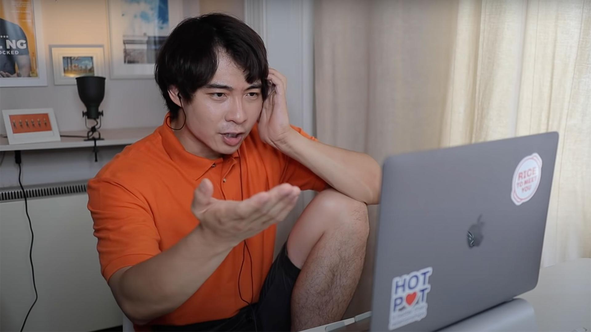 Malaysian Chinese comedian Nigel Ng poses as "Uncle Roger" to critique people's culinary endeavors. His YouTube channel has nearly half a billion views.