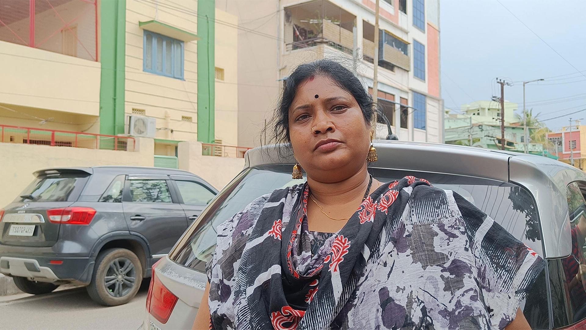V Sailakshmi, 39, says sex work helped pay for her sister's wedding and for her father's funeral