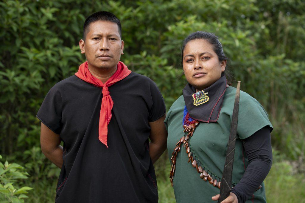 Alex Lucitante and Alexandra Narváez were awarded the Goldman Environmental Prize for their work to preserve the rainforest in Ecuador's Amazon.