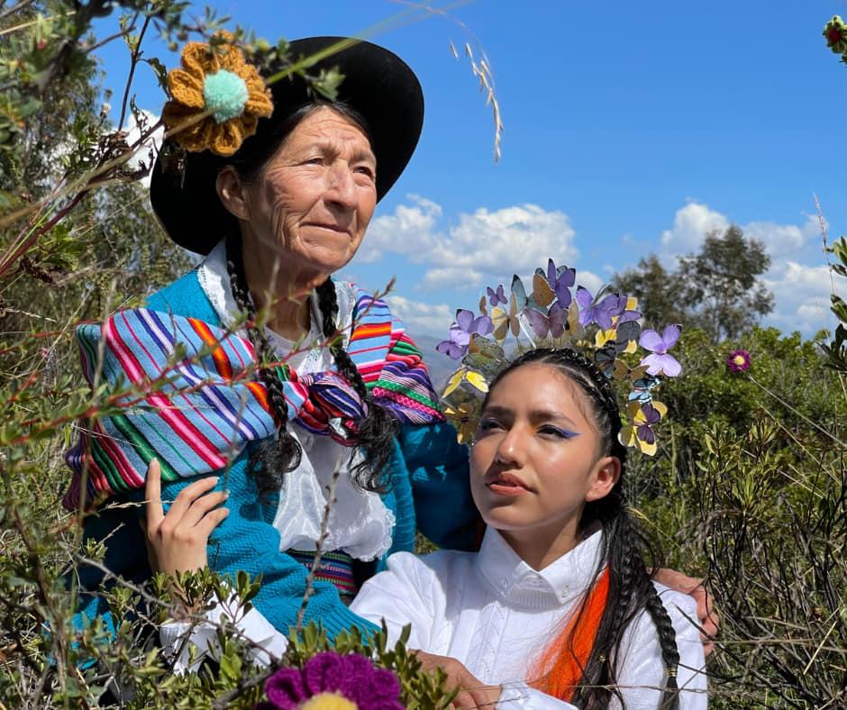 Renata Flores has been inspired by her grandmother Julia, who speaks Quechua and she says has been discriminated against for struggling with her Spanish.