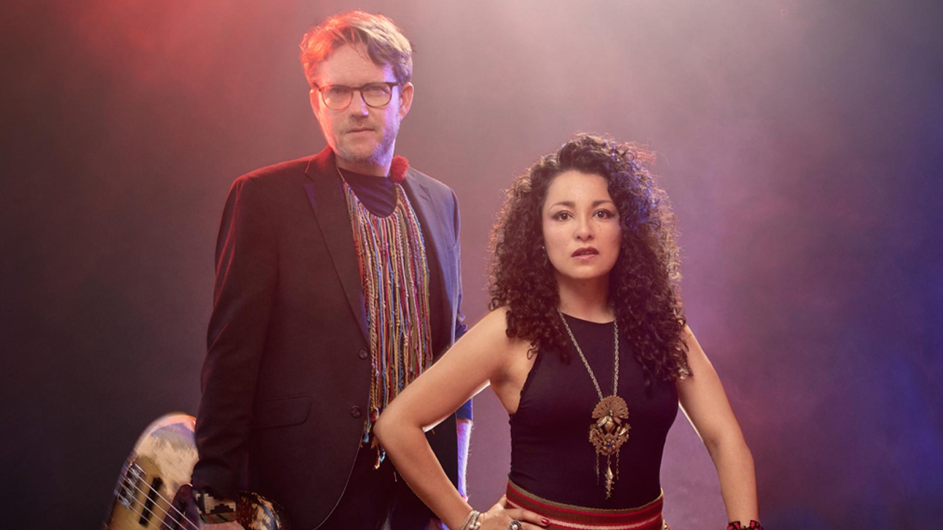 As a part of the Afro-Andean Funk duo, Araceli Poma, a Latin Grammy-nominated Peruvian singer and producer, together with bassist, composer and producer Matt Geraghty, often makes music about Indigenous language, culture and shamanism.