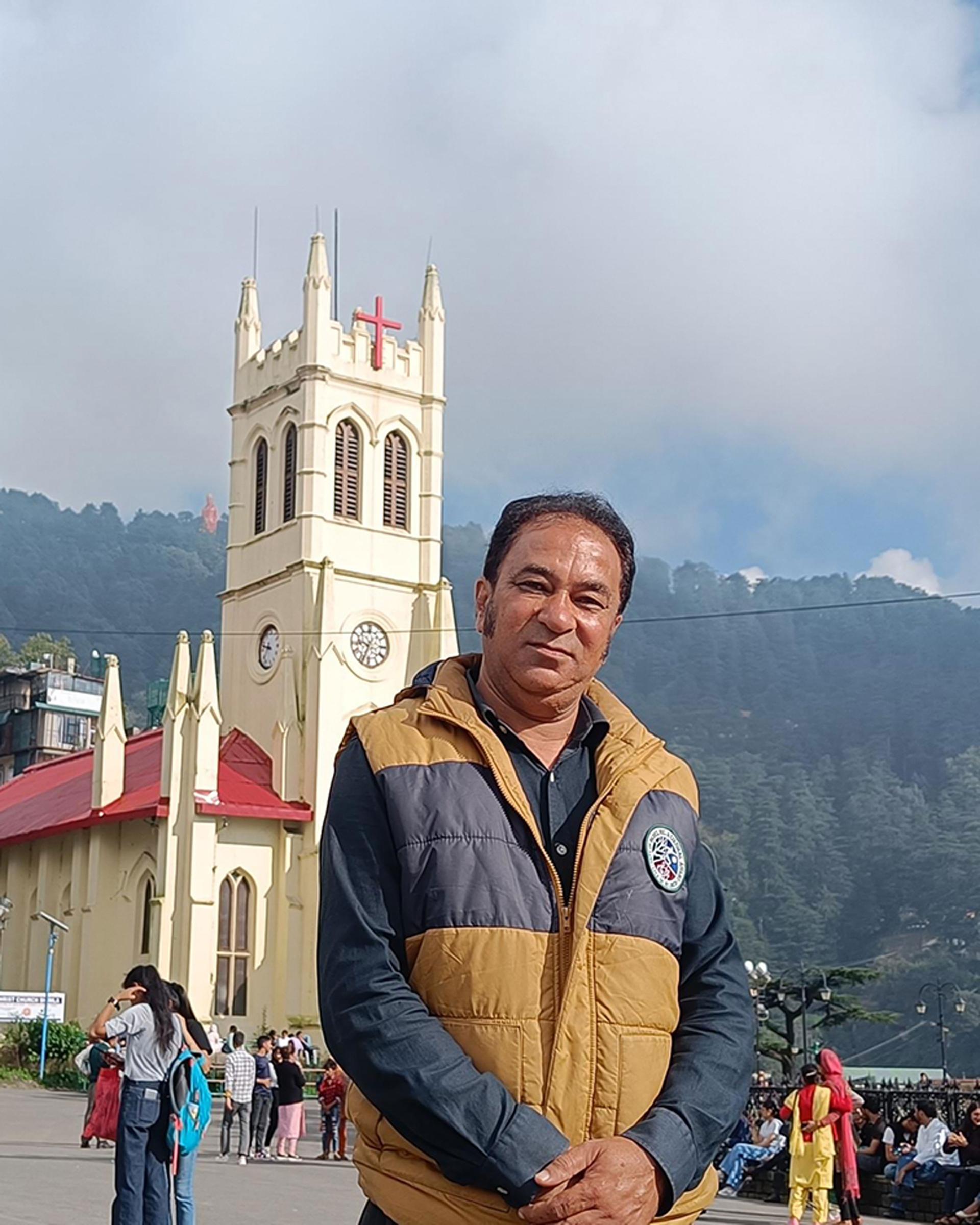 Sumit Raj is a Shimla native who conducts heritage walking tours in the city