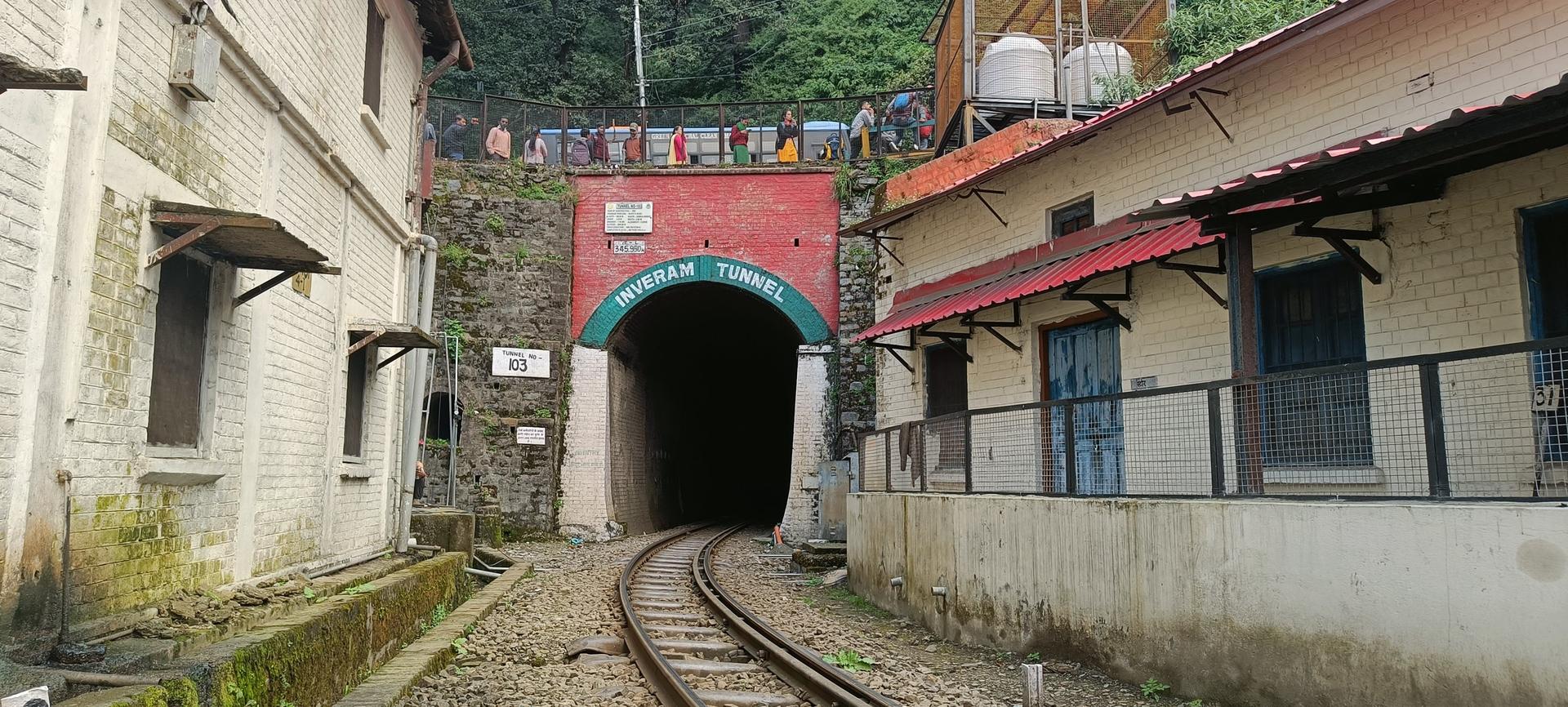 Shimla Tunnel 103, also called Inveram tunnel, is said to be haunted by a kind spirit that belongs to an English gentleman who chats with passersby.