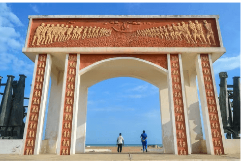 The Door of No Return in Ouidah, Benin.