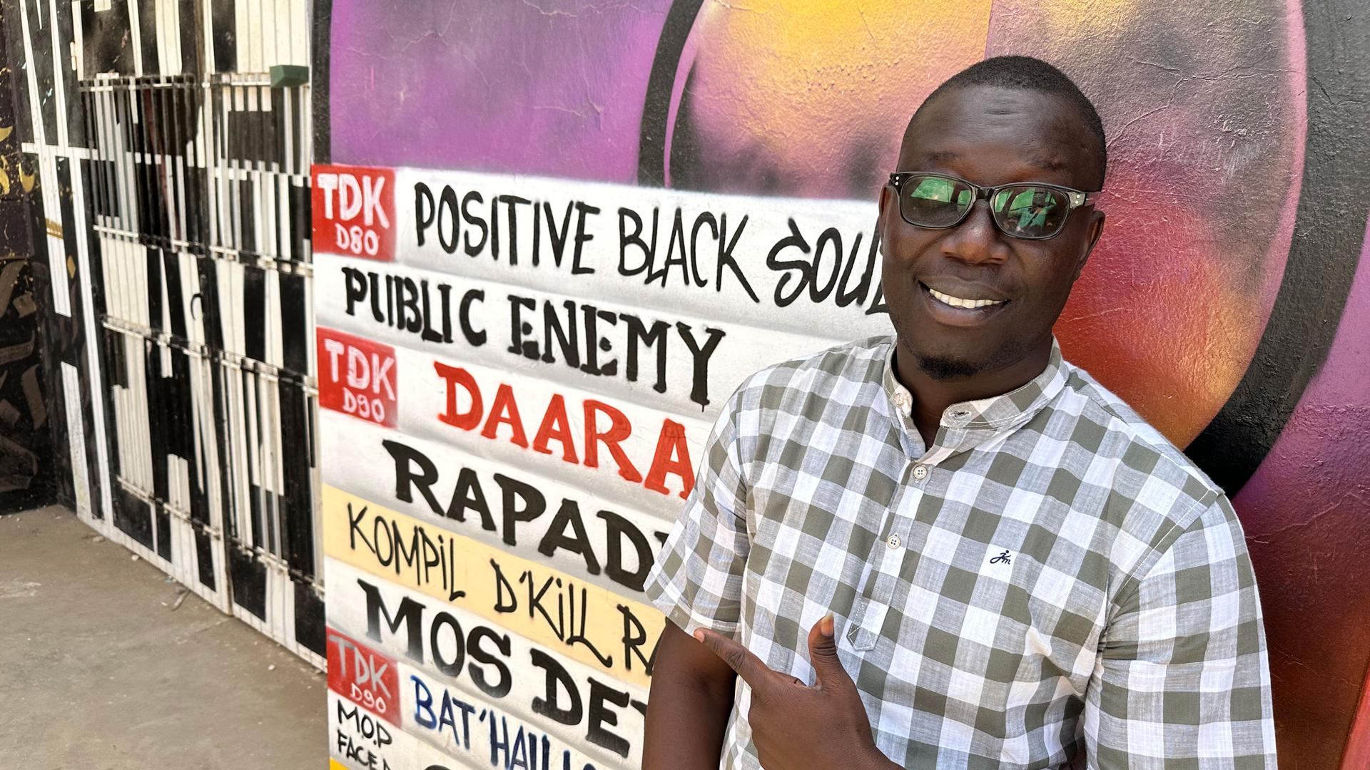 Senegalese rap artist "Paco Pat Ghetto."