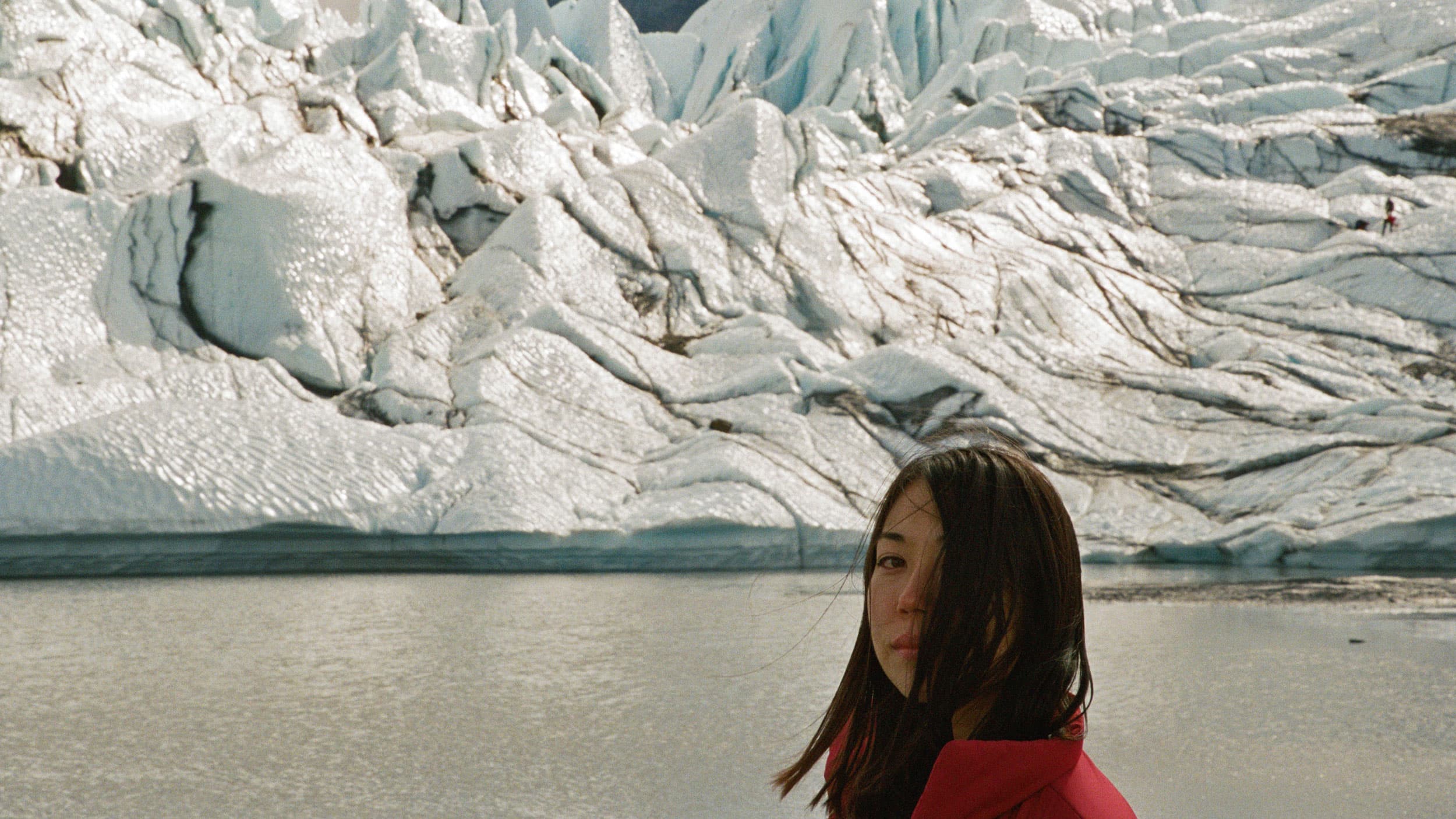 A portrait of Sasami from her self-titled LP, "Sasami."