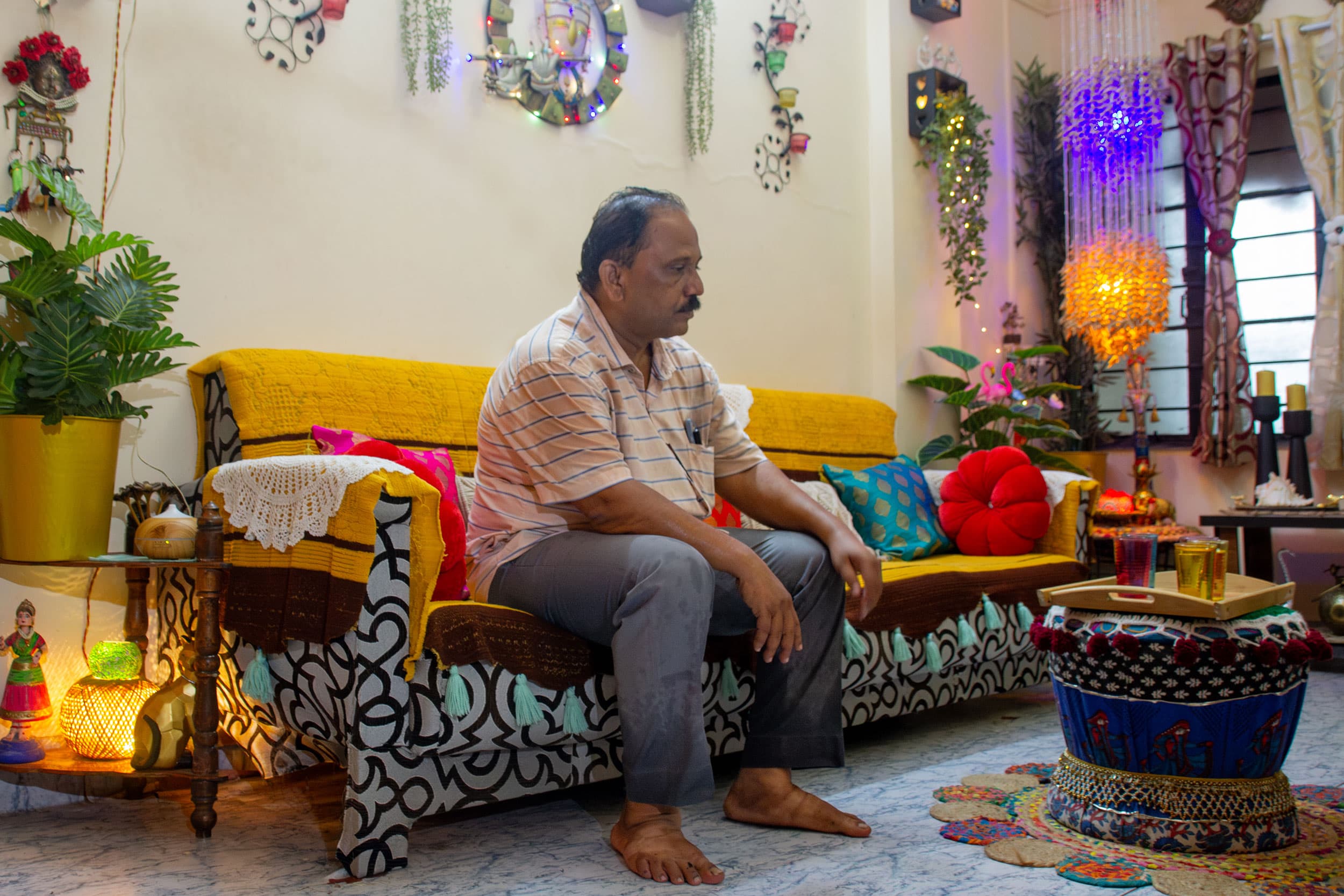 Ashok Pawar, who lived in one of the village destroyed by the earthquake, moved to Pune in the aftermath and became a teacher and administrator.