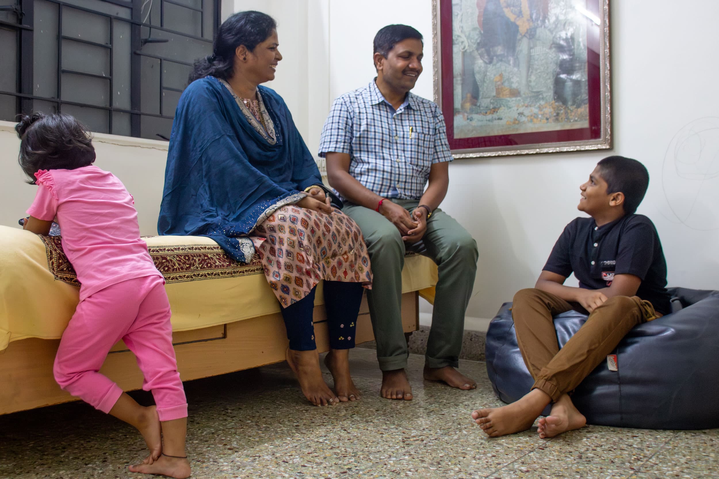 Babasaheb Dudhbhate was injured in the 1993 earthquake. Today he's a history professor at a college in Pune.