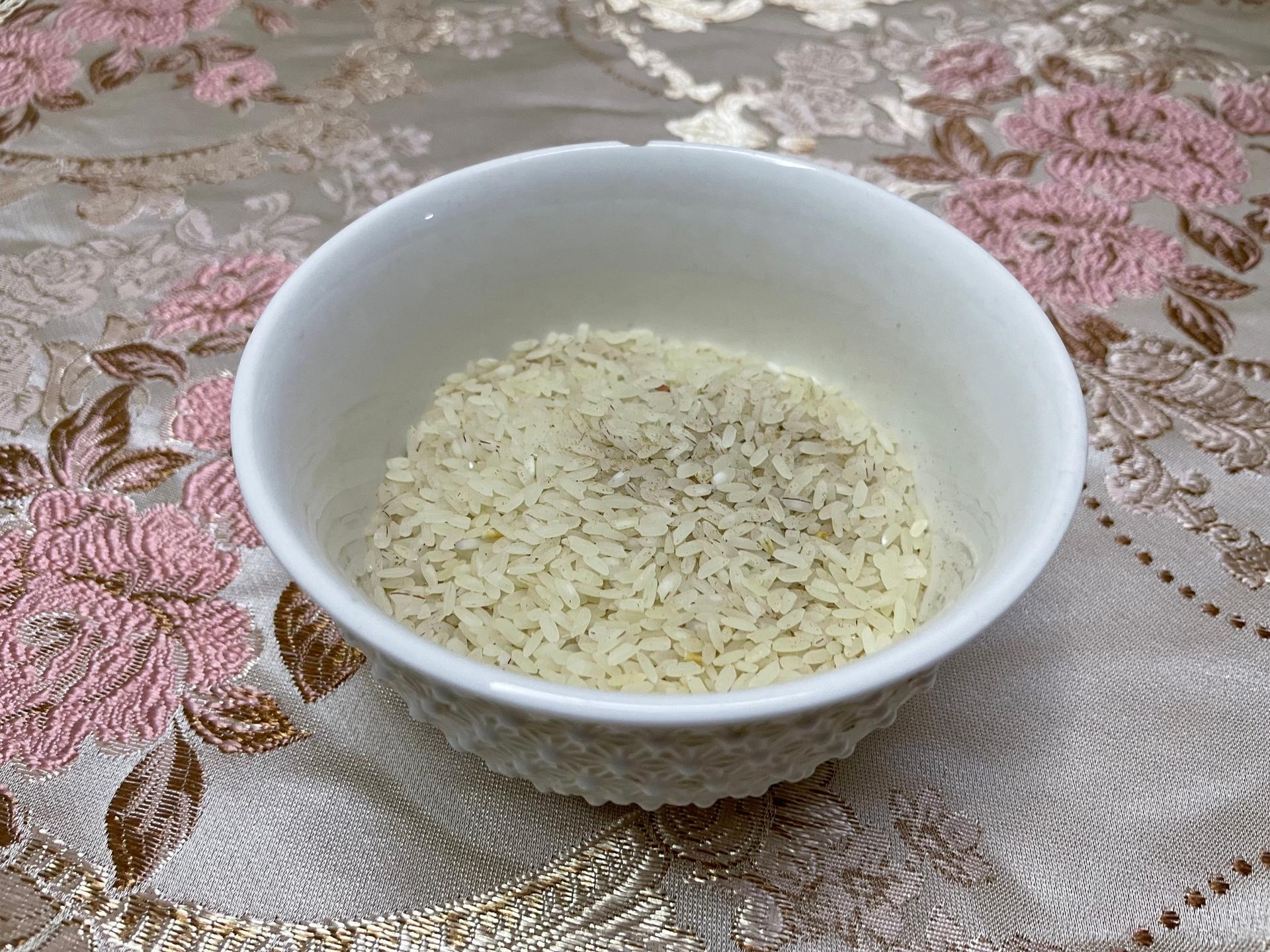 Anbar rice discoloring after a couple of years. The price of what's available now has more than doubled, forcing Iraqis to depend on imported rice, Baghdad, Iraq, Sept. 1, 2023.