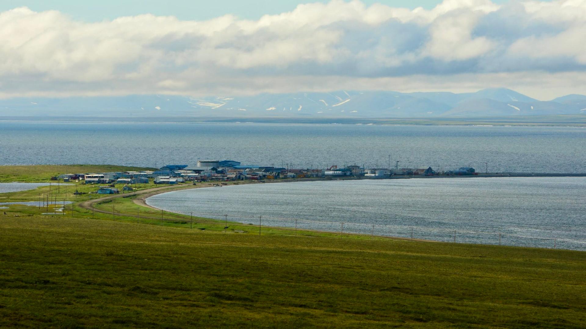 The traditional Iñupiaq village of Teller sits on a long spit of land separating two bodies of water off Western Alaska’s Seward Peninsula. 