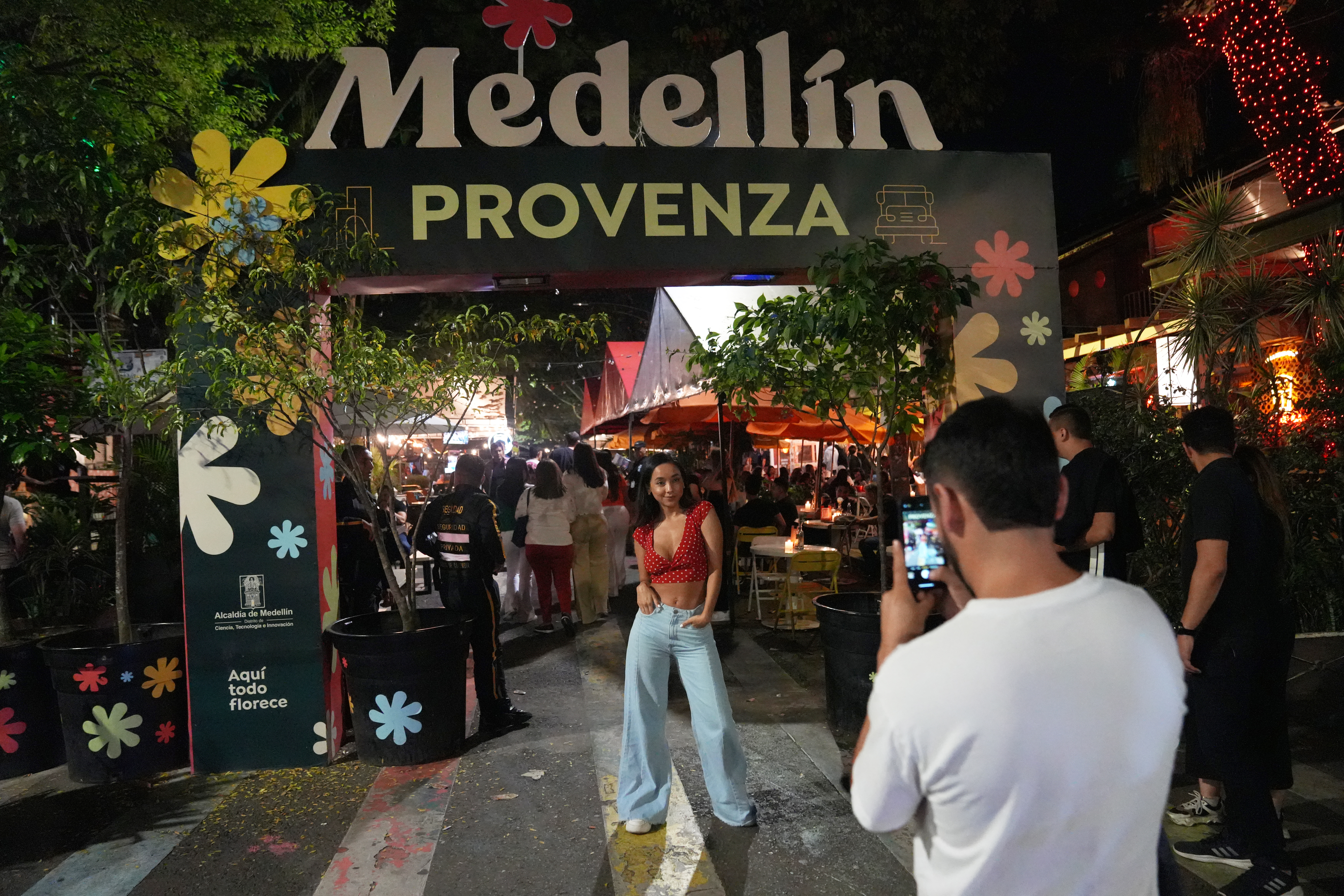 Via Provenza, Medellin's main thoroughfare for nightlife was listed as one of the 