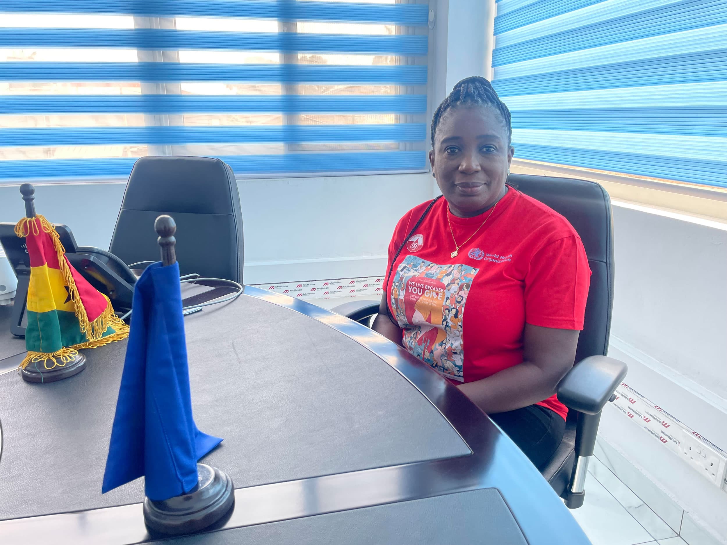 Akosua Kwakye is with the World Health Organization office in Ghana. She wants air pollution and climate change to be addressed collaboratively.