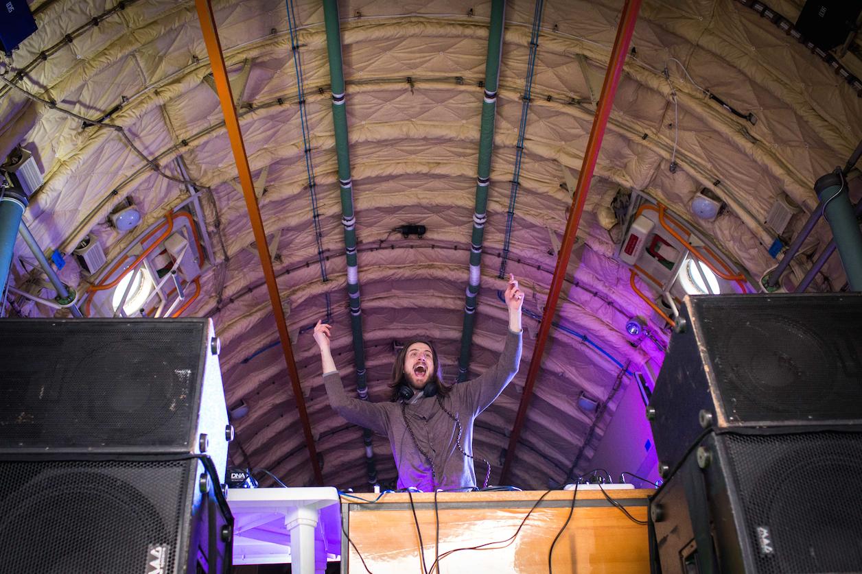 DJ at Kyiv, Ukraine festival