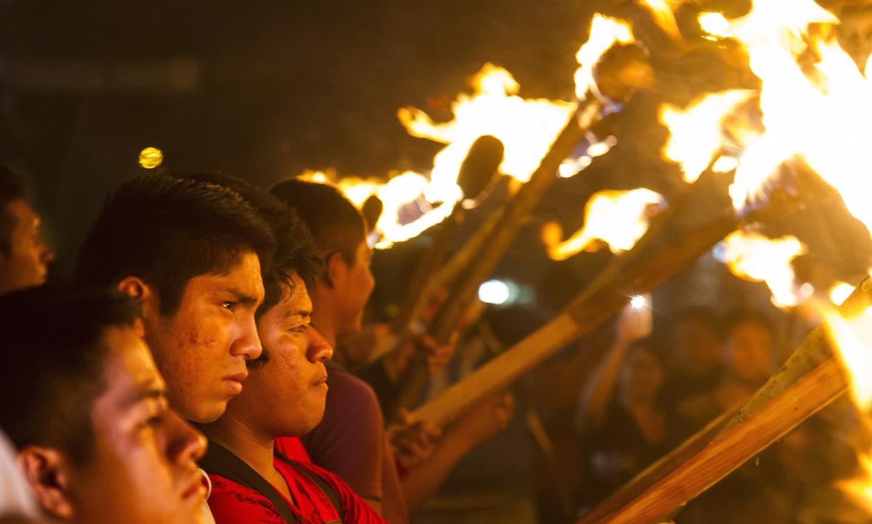 Mexico Ayotzinapa protest