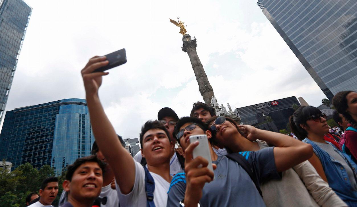 Mexico City selfie