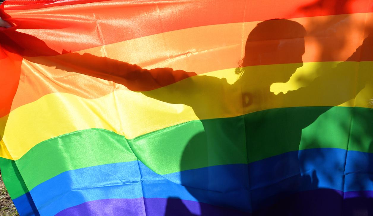 Ukraine gay pride rainbow