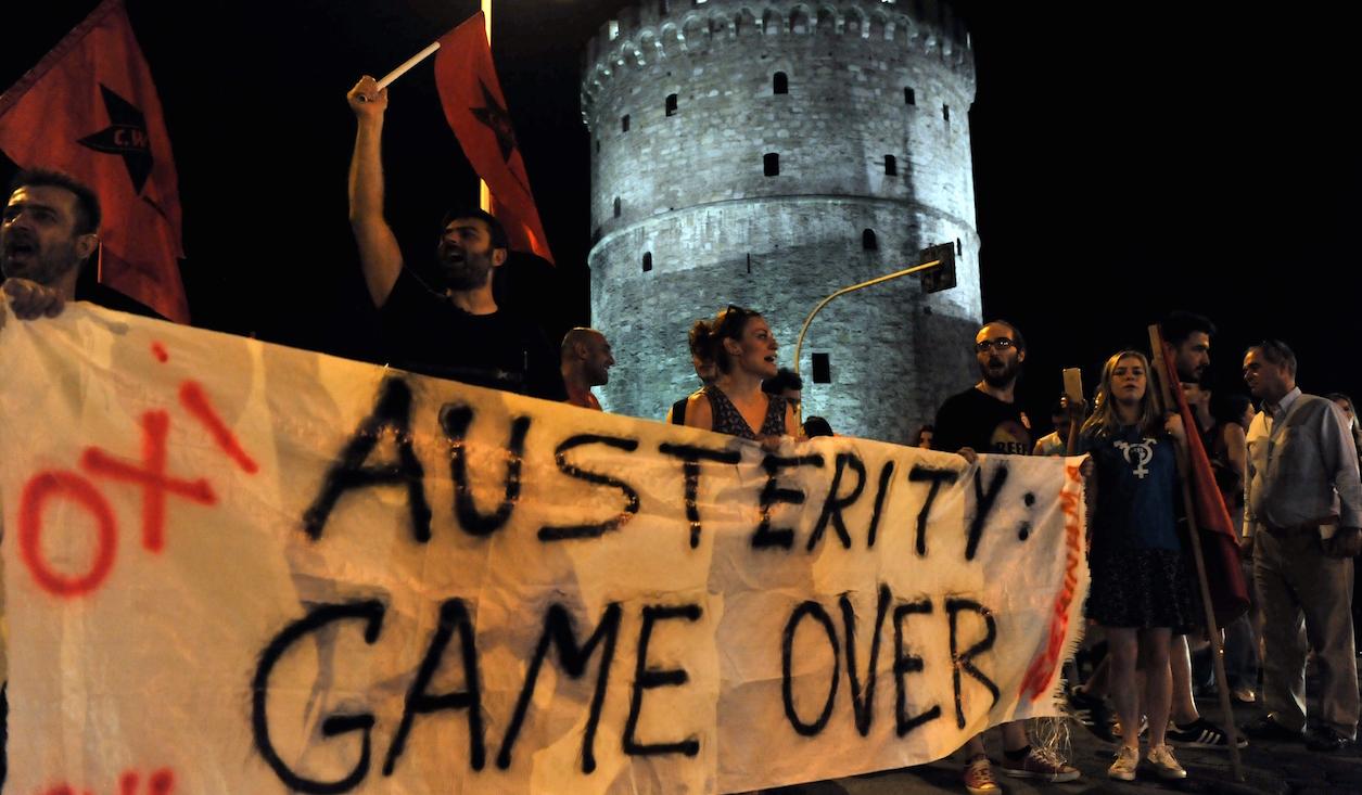 Greece austerity game over