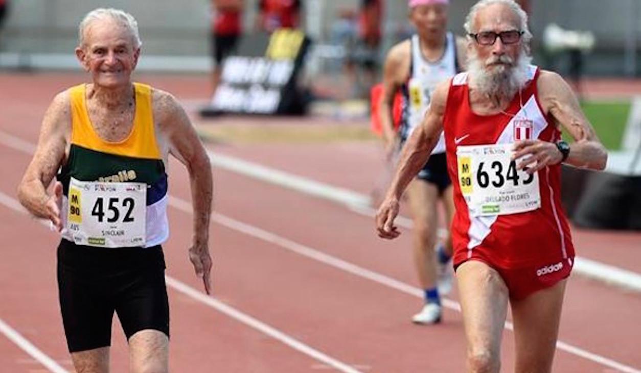 Peru 91-year-old runner Antonio Delgado