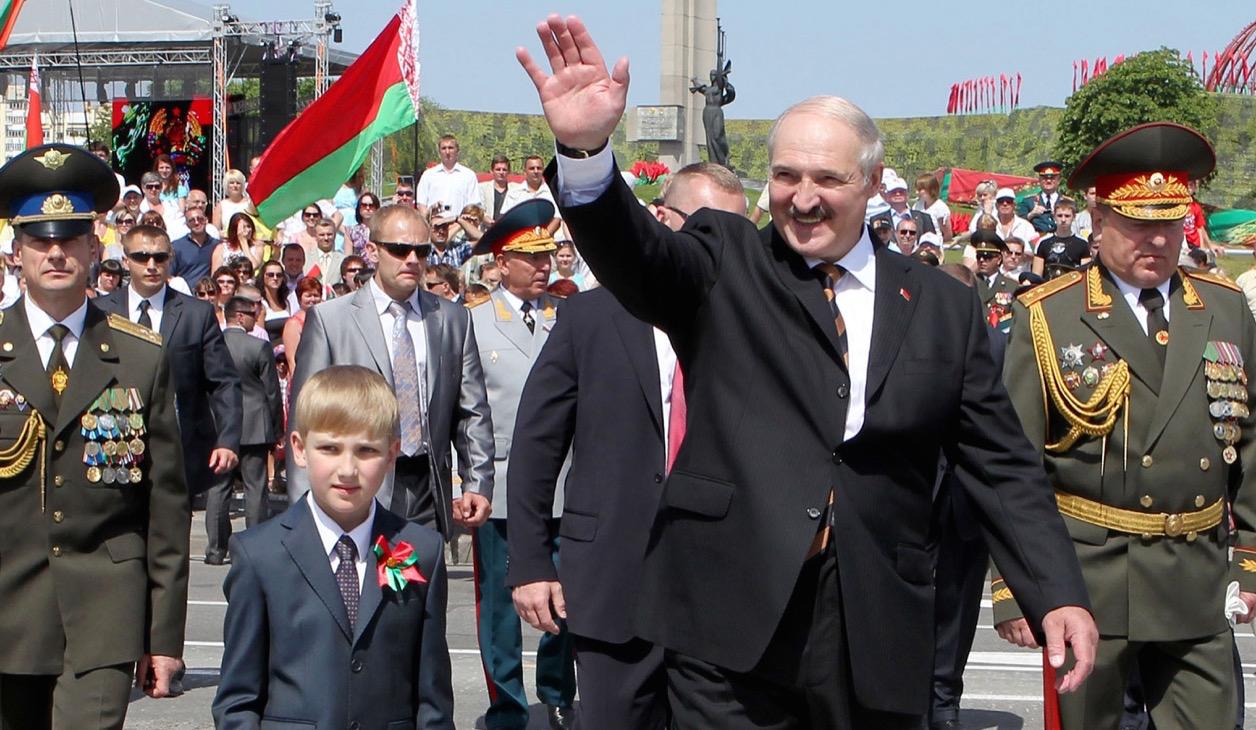 Belarus president and son