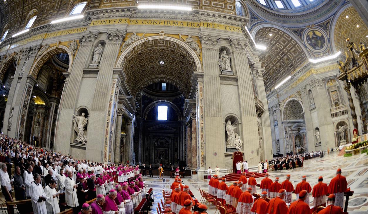Vatican Cardinals St. Peter Basilica