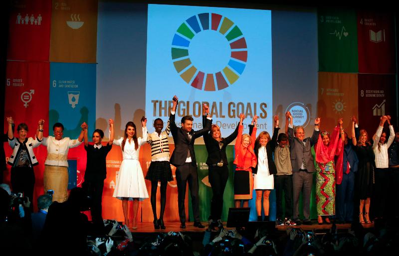 Global leaders open the Social Good Summit during 2015 UNGA 