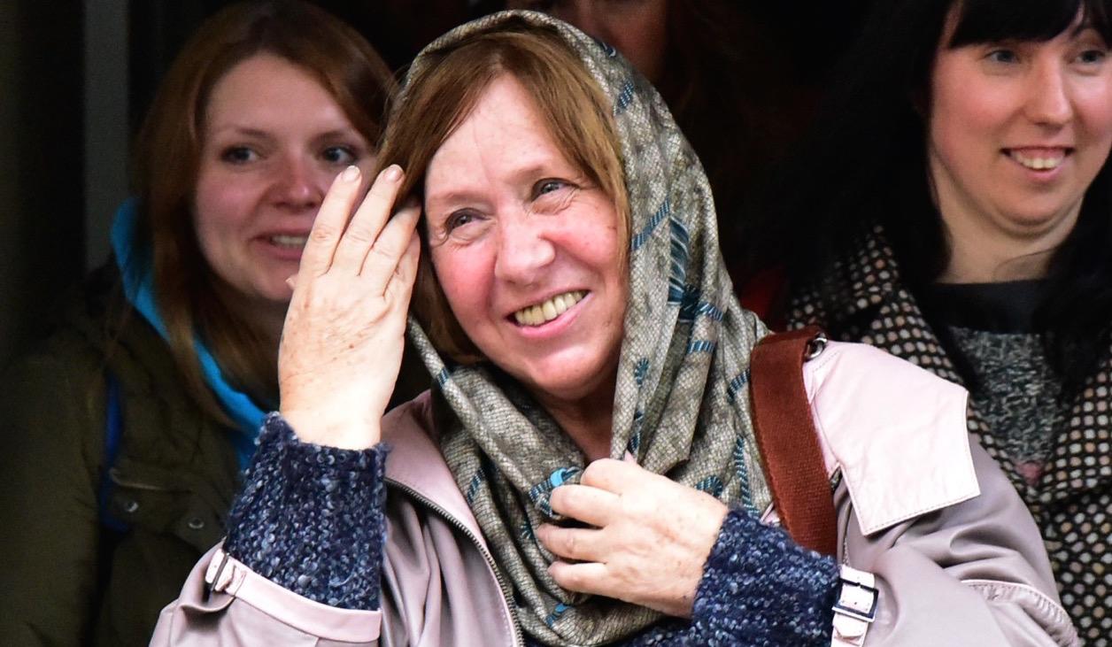 Belarus Nobel winner Svetlana Alexievich