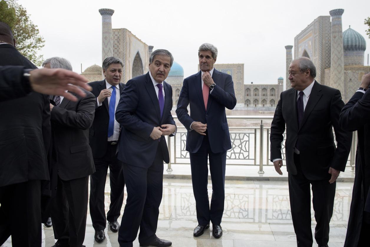 John Kerry in Uzbekistan